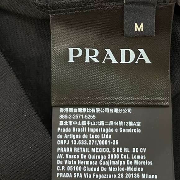 Prada Black Crew Neck Sweater (M) - Picture 6 of 8